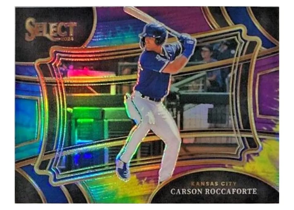 2024 Panini Select Diamond Carson Roccaforte #6 card