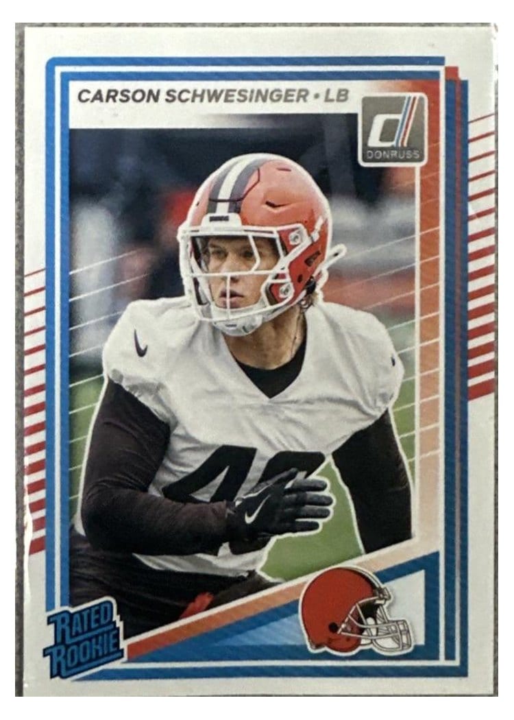 2025 Donruss Base Set Carson Schwesinger #392 card