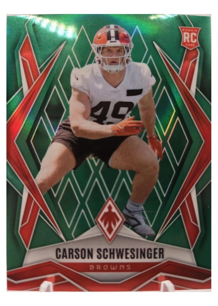 2025 Panini Phoenix Base Set Carson Schwesinger #201 card