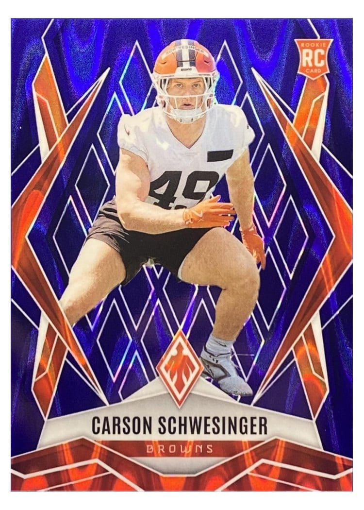 2025 Panini Phoenix Base Set Carson Schwesinger #201 card