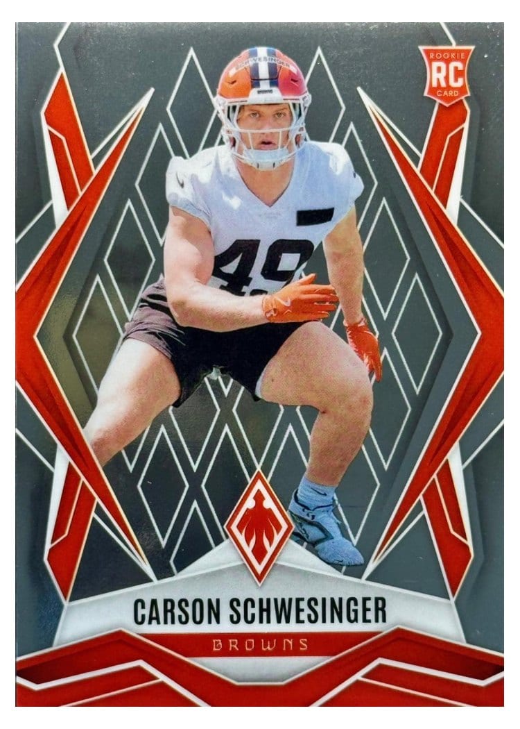 2025 Panini Phoenix Base Set Carson Schwesinger #201 card