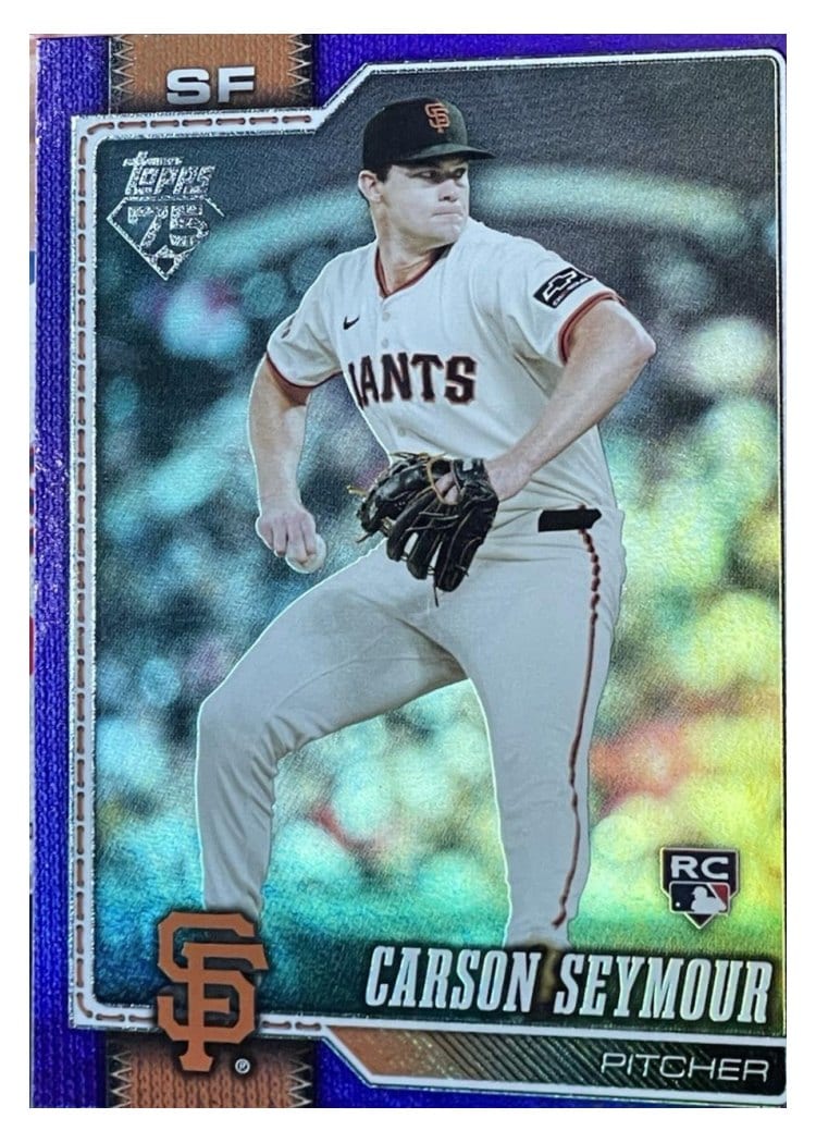 2026 Topps Base Set Carson Seymour #112 card