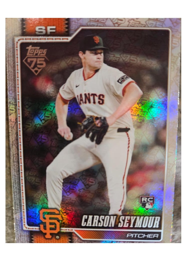 2026 Topps Base Set Carson Seymour #112 card