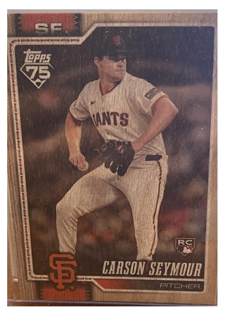 2026 Topps Base Set Carson Seymour #112 card