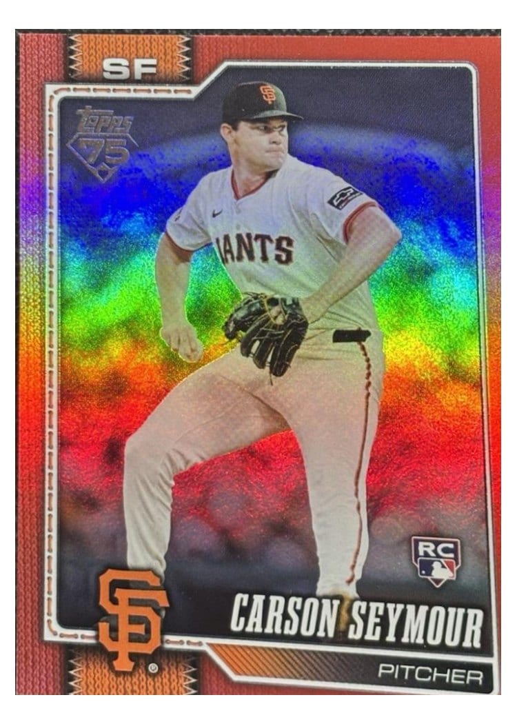 2026 Topps Base Set Carson Seymour #112 card