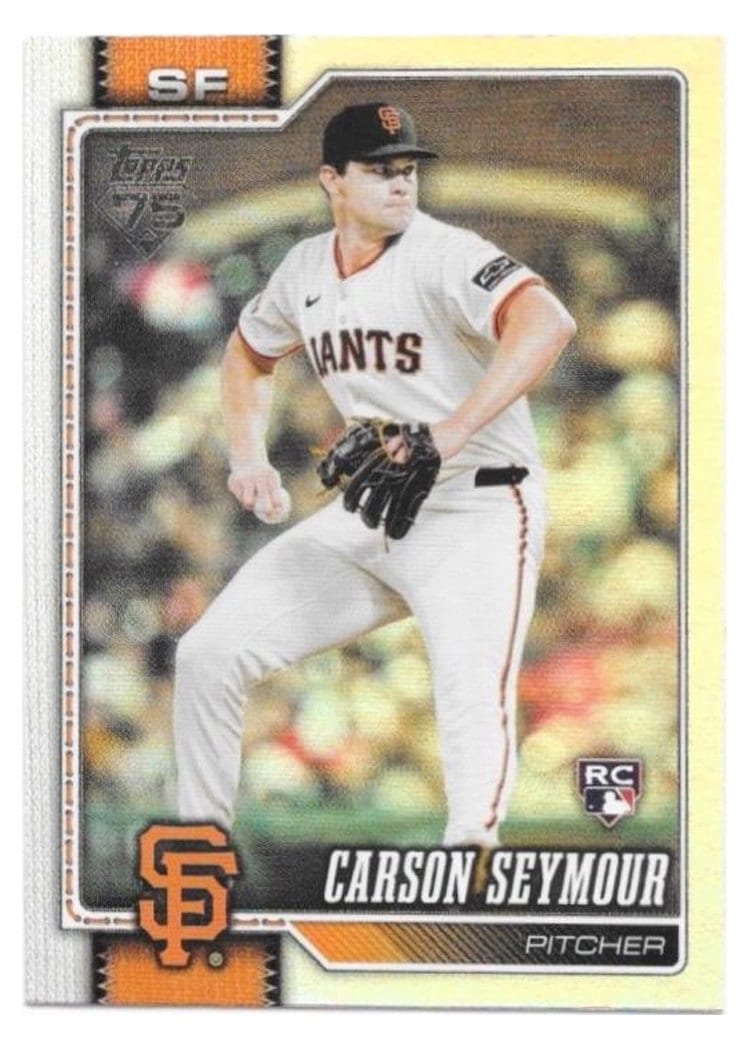 2026 Topps Base Set Carson Seymour #112 card
