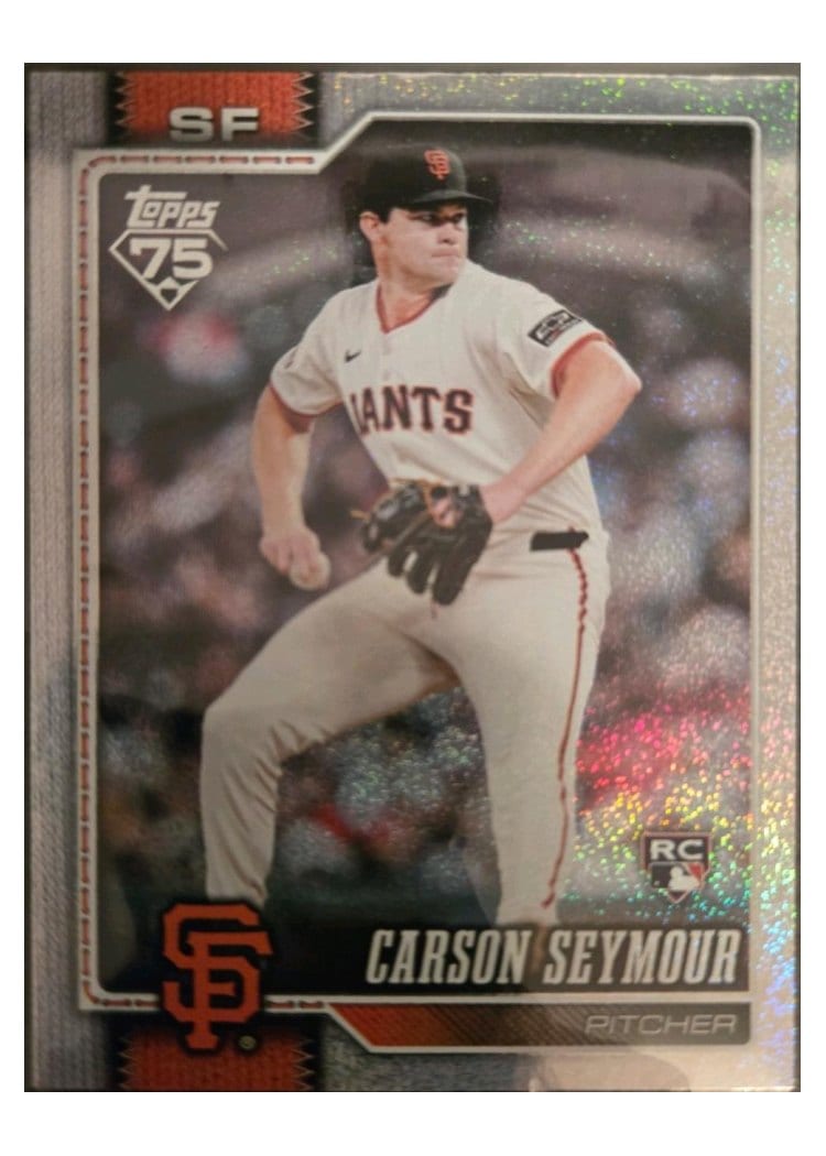 2026 Topps Base Set Carson Seymour #112 card