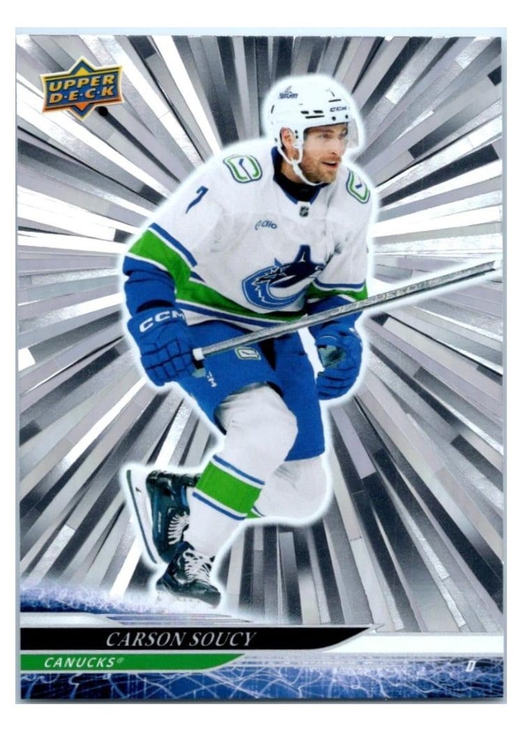 2024-25 Upper Deck Base Set Carson Soucy #634 card
