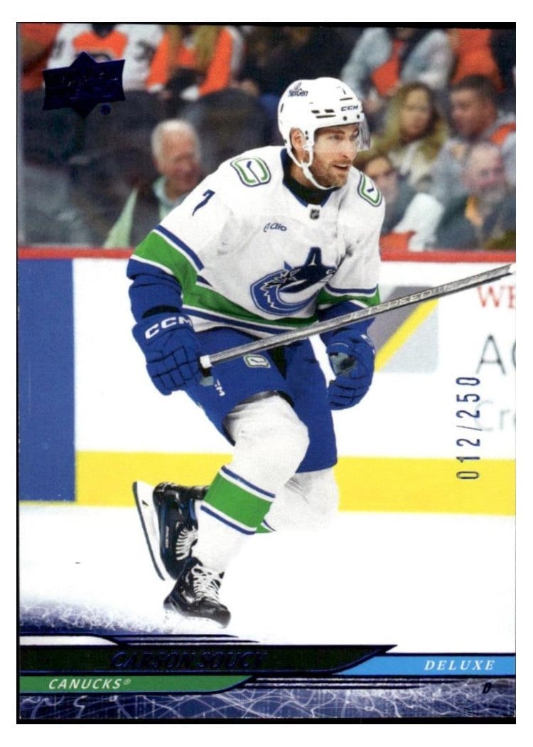 2024-25 Upper Deck Base Set Carson Soucy #634 card