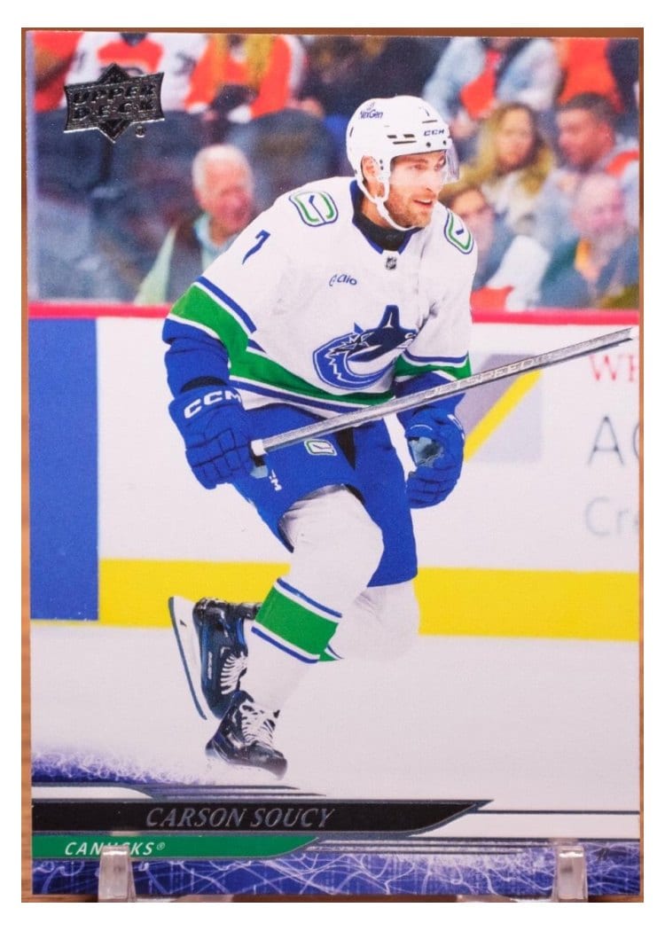 2024-25 Upper Deck Base Set Carson Soucy #634 card