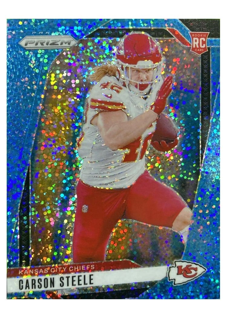 2024 Panini Prizm Base Set Carson Steele #377 card