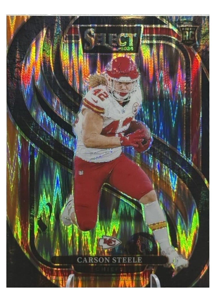2024 Panini Select Base Set Carson Steele #142 card