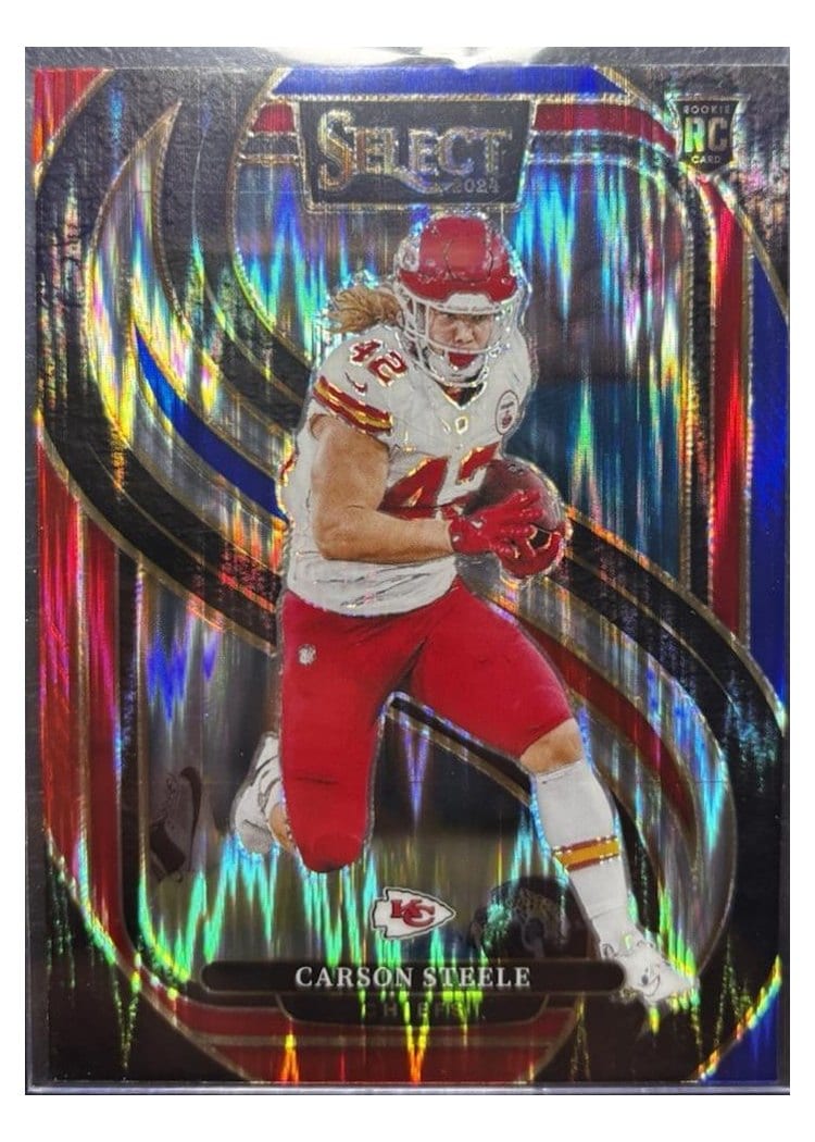 2024 Panini Select Base Set Carson Steele #142 card