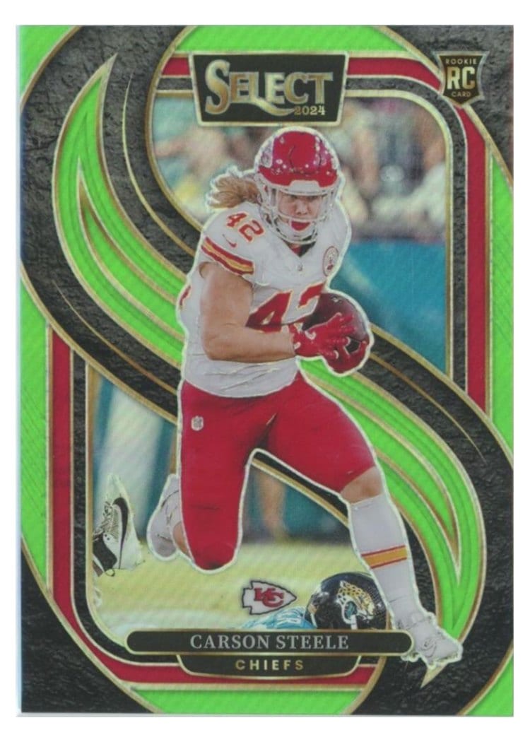 2024 Panini Select Base Set Carson Steele #142 card