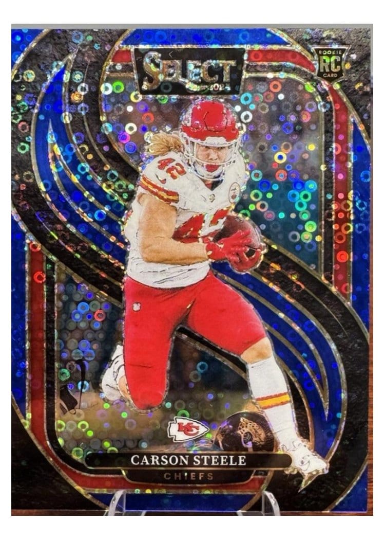 2024 Panini Select Base Set Carson Steele #142 card