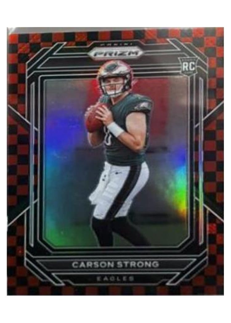 2022 Panini Prizm Base Set Carson Strong #307 card