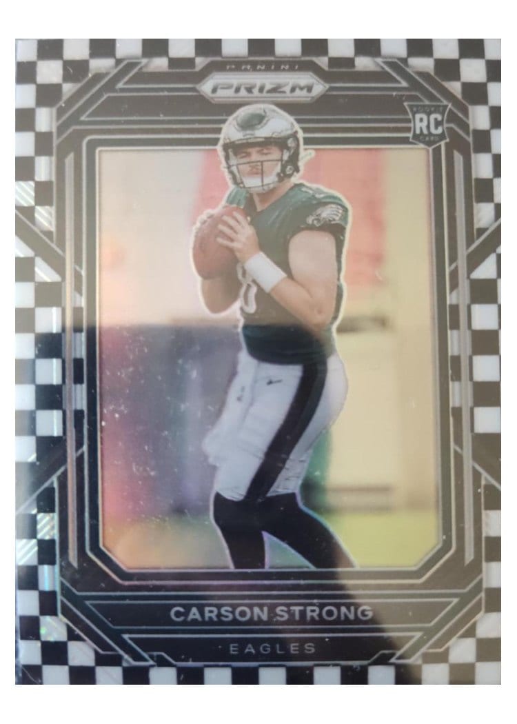 2022 Panini Prizm Base Set Carson Strong #307 card