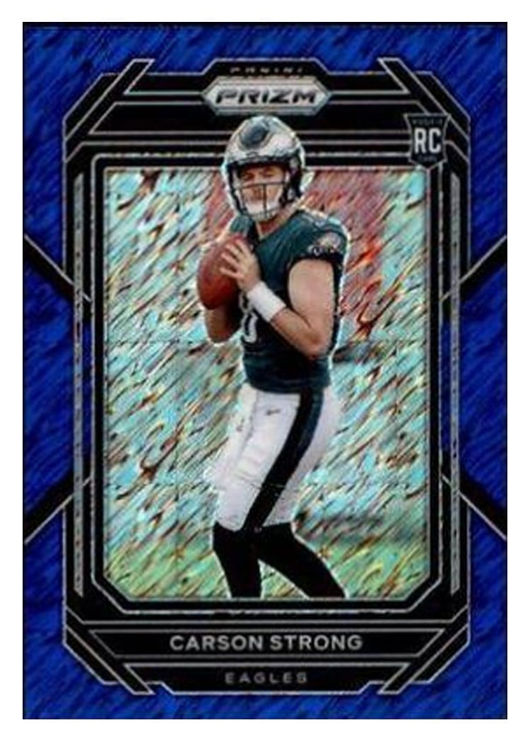 2022 Panini Prizm Base Set Carson Strong #307 card