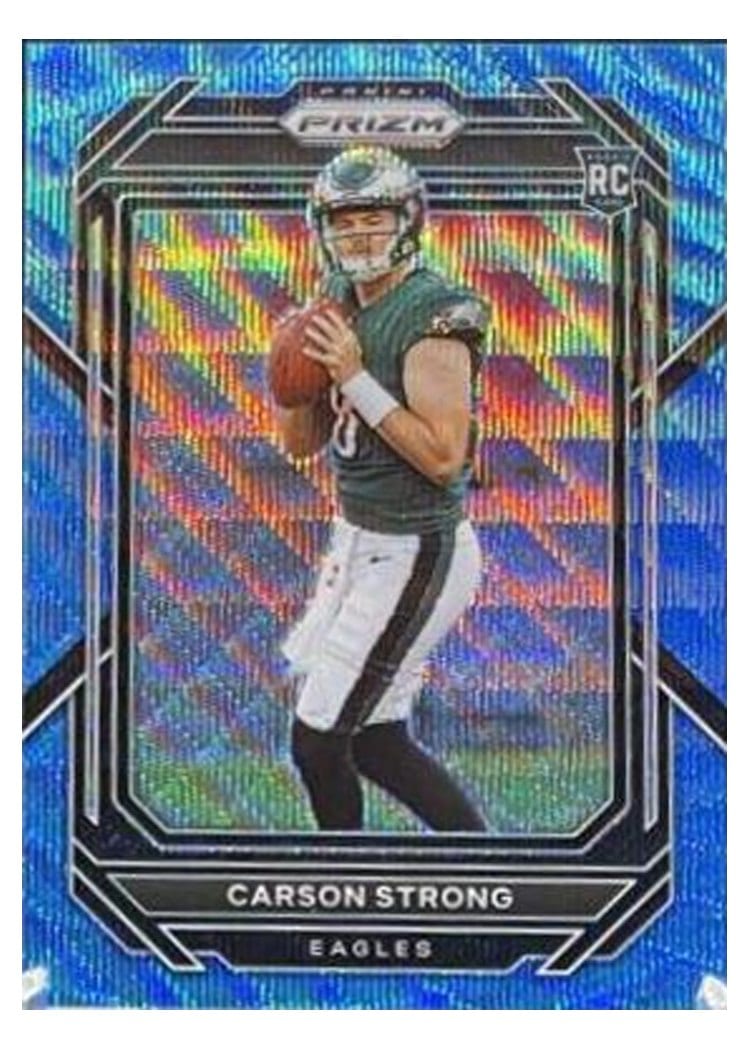 2022 Panini Prizm Base Set Carson Strong #307 card