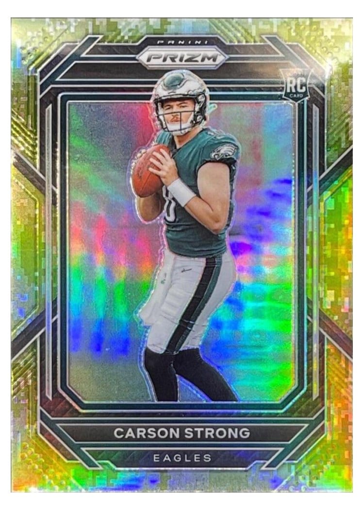 2022 Panini Prizm Base Set Carson Strong #307 card