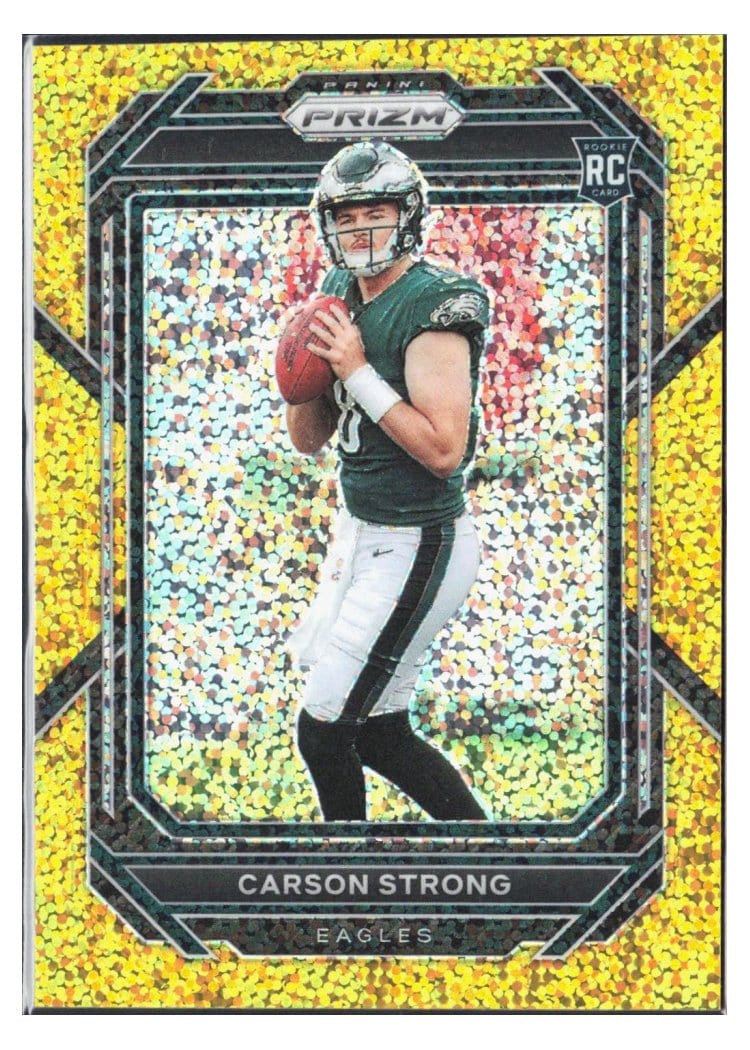 2022 Panini Prizm Base Set Carson Strong #307 card
