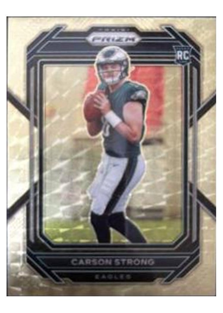 2022 Panini Prizm Base Set Carson Strong #307 card