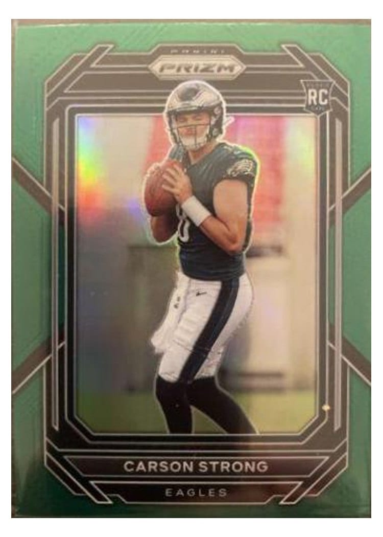 2022 Panini Prizm Base Set Carson Strong #307 card