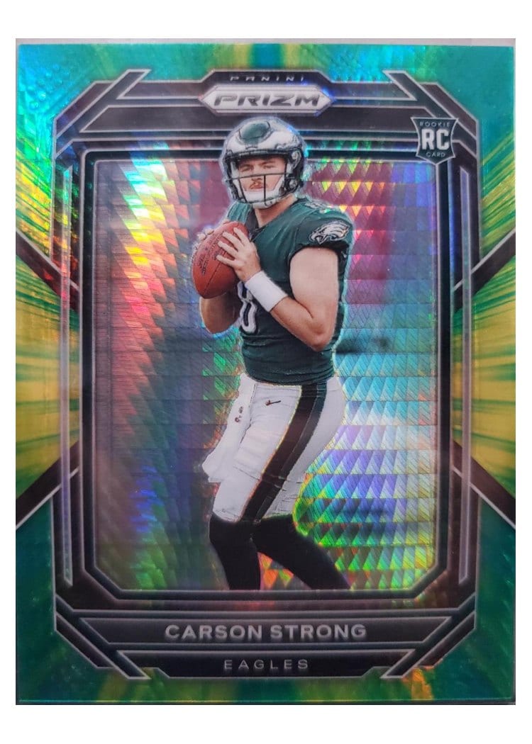 2022 Panini Prizm Base Set Carson Strong #307 card