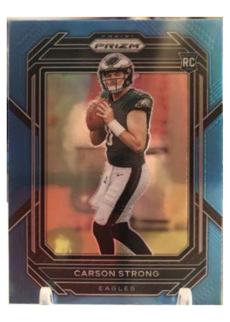 2022 Panini Prizm Base Set Carson Strong #307 card