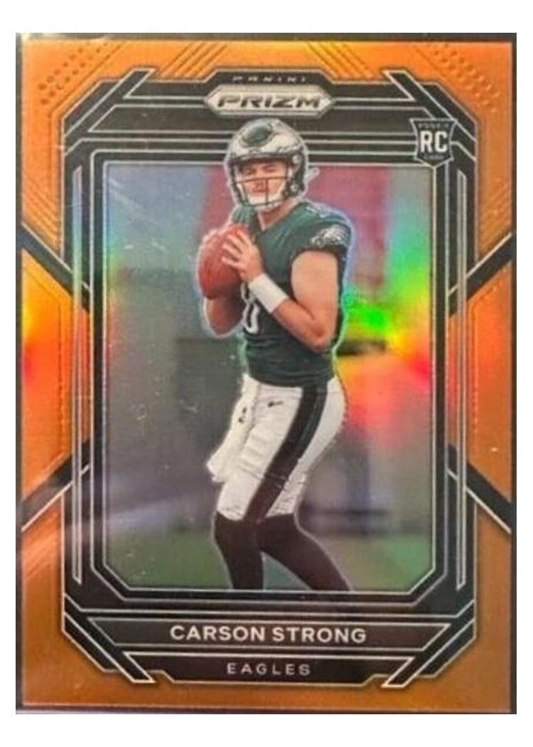 2022 Panini Prizm Base Set Carson Strong #307 card