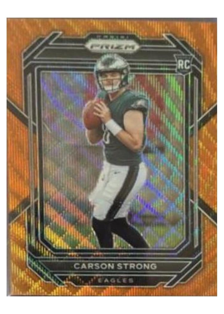 2022 Panini Prizm Base Set Carson Strong #307 card