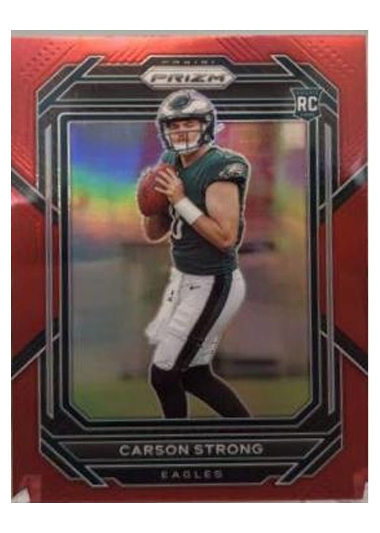 2022 Panini Prizm Base Set Carson Strong #307 card