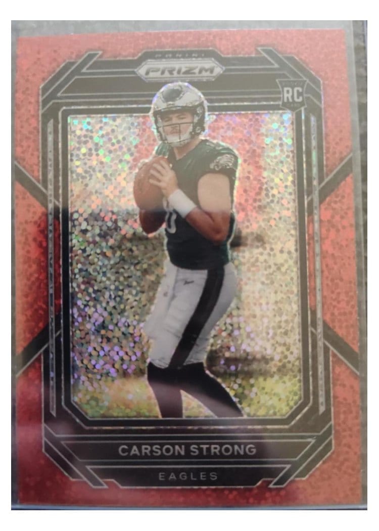 2022 Panini Prizm Base Set Carson Strong #307 card