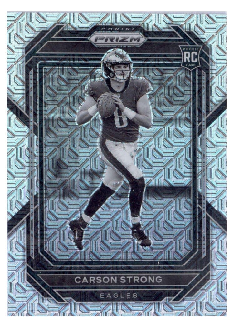 2022 Panini Prizm Base Set Carson Strong #307 card