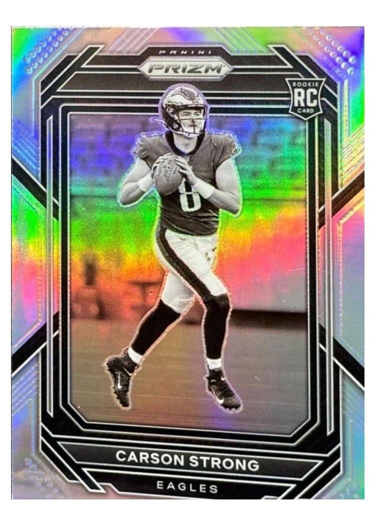 2022 Panini Prizm Base Set Carson Strong #307 card