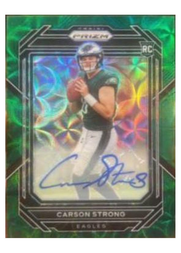 2022 Panini Prizm Base Set Carson Strong #307 card