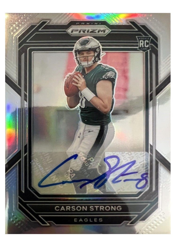 2022 Panini Prizm Base Set Carson Strong #307 card