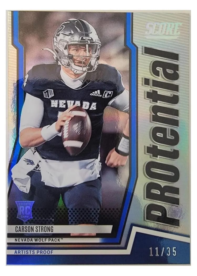 2022 Score PROtential Carson Strong #P-CS card