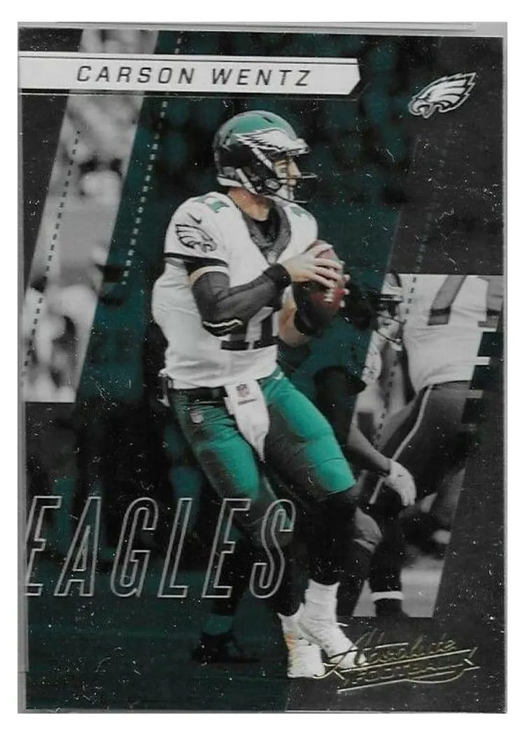 2017 Panini Absolute Carson Wentz #65 card
