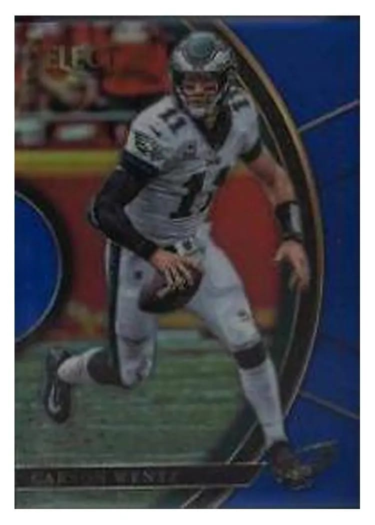 2017 Panini Select Base Set Carson Wentz #6 card