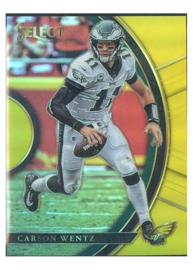 2017 Panini Select Base Set Carson Wentz #6 card