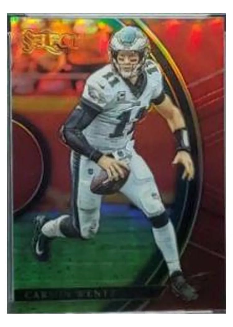 2017 Panini Select Base Set Carson Wentz #6 card