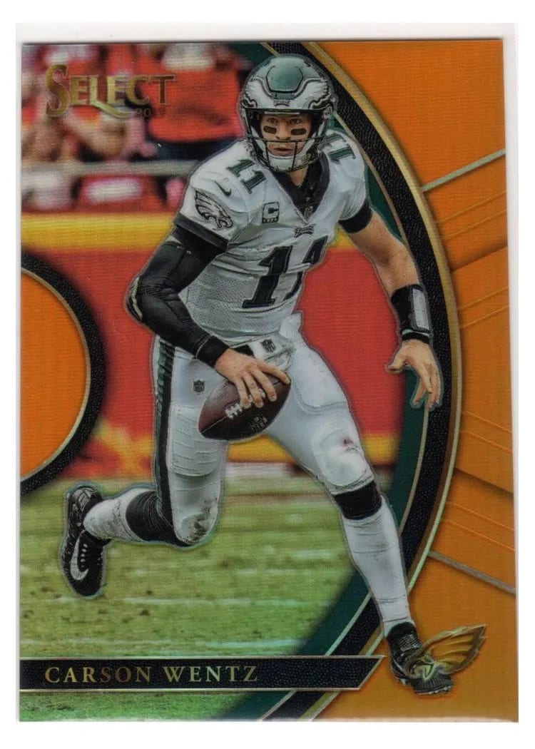 2017 Panini Select Base Set Carson Wentz #6 card