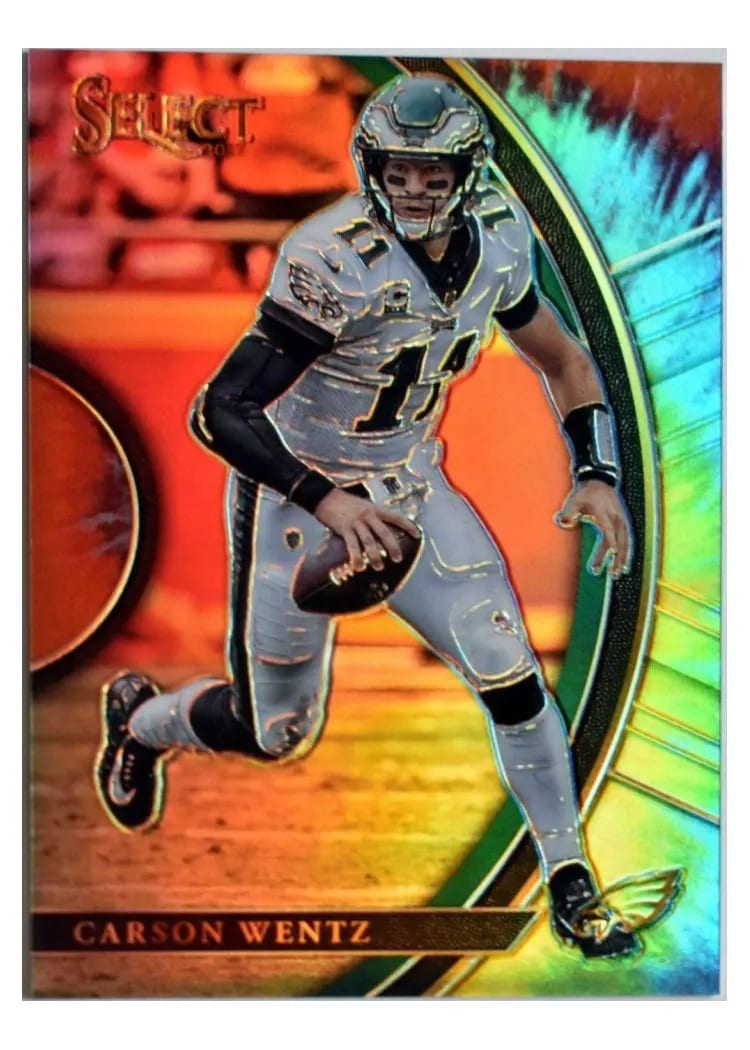 2017 Panini Select Base Set Carson Wentz #6 card