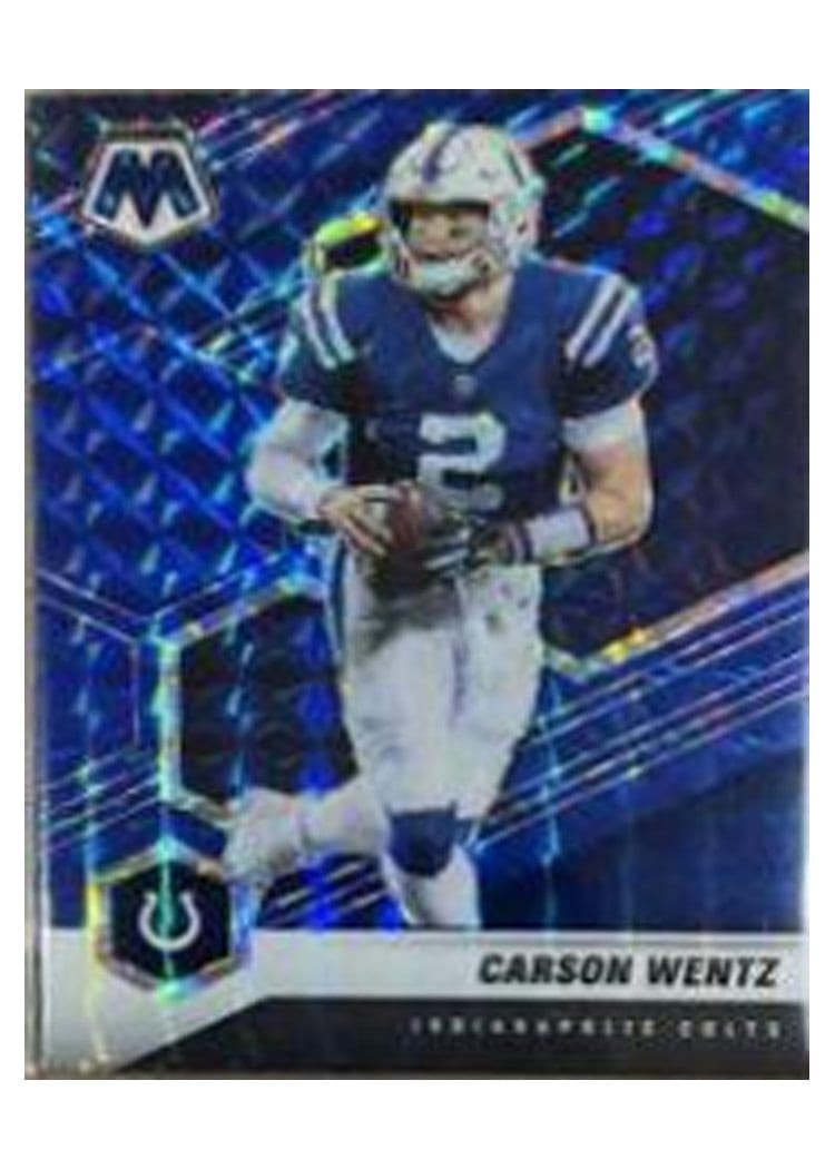 2021 Panini Mosaic Base Set Carson Wentz #90 card