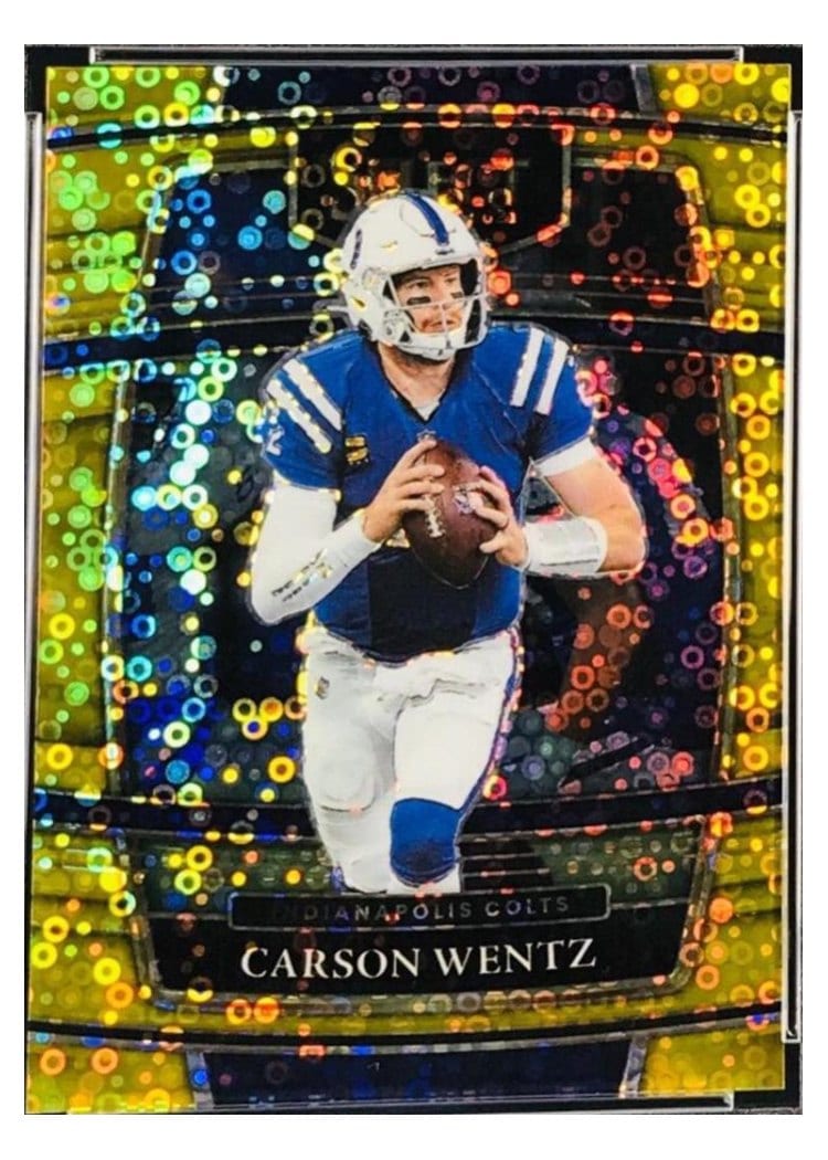 2021 Panini Select Carson Wentz #16 card