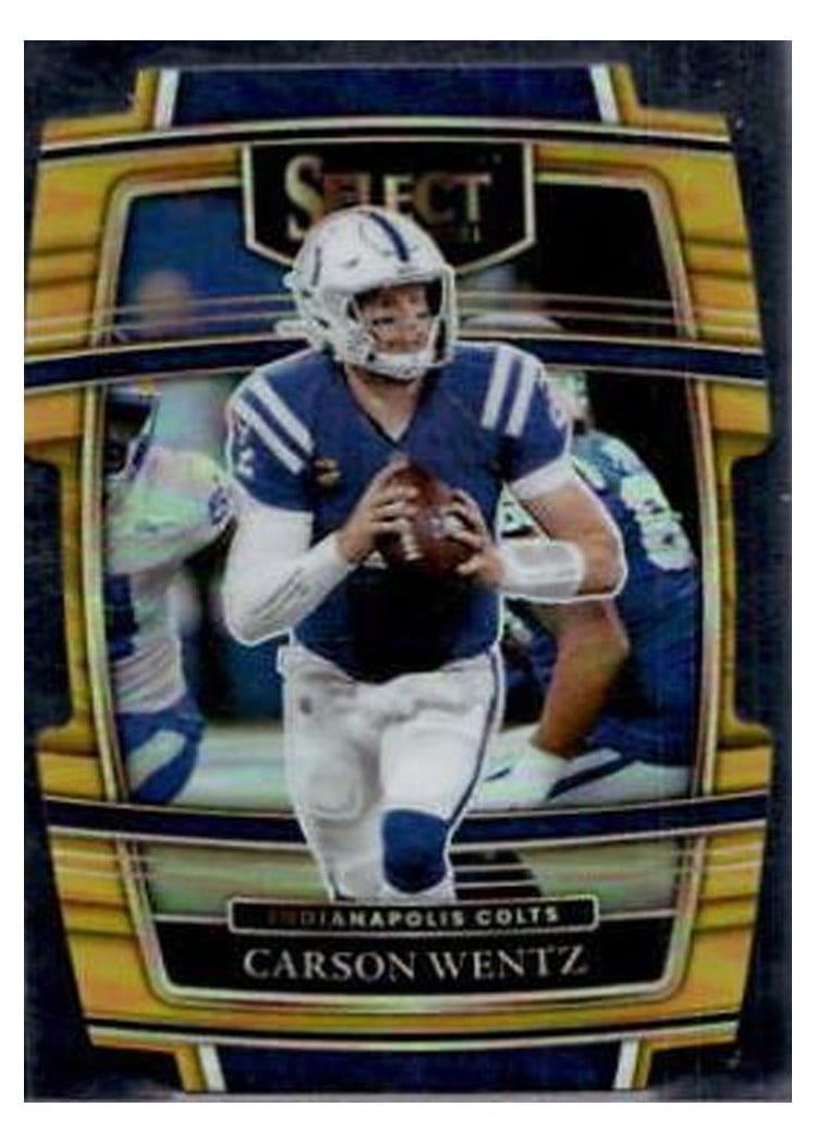 2021 Panini Select Carson Wentz #16 card