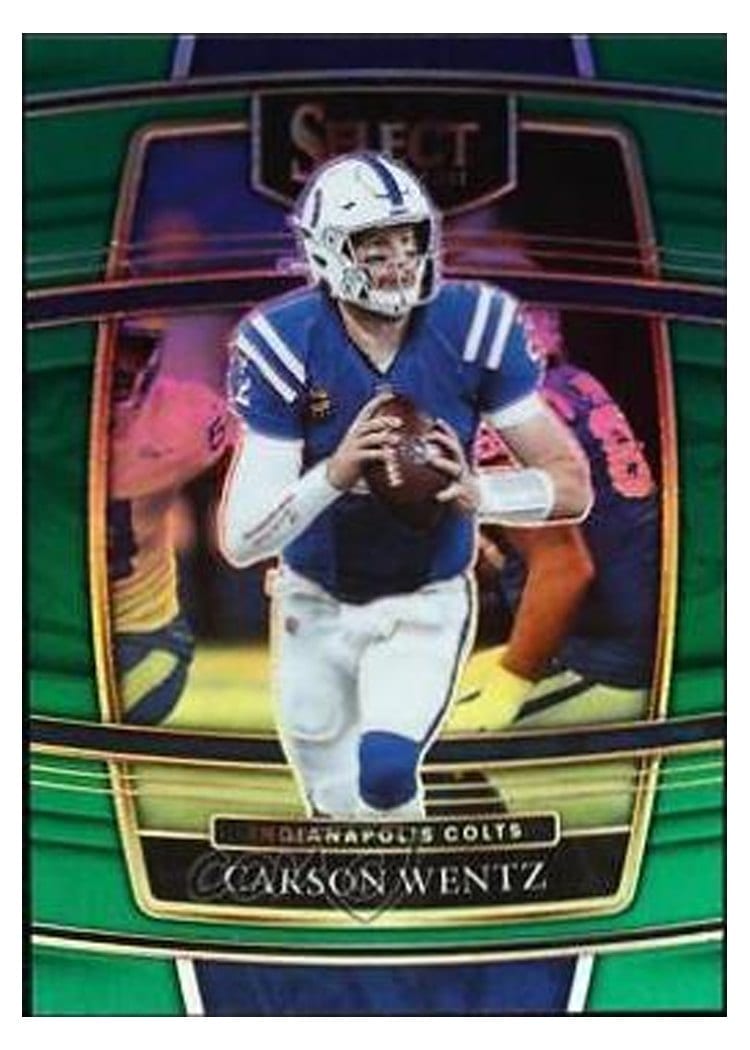 2021 Panini Select Carson Wentz #16 card