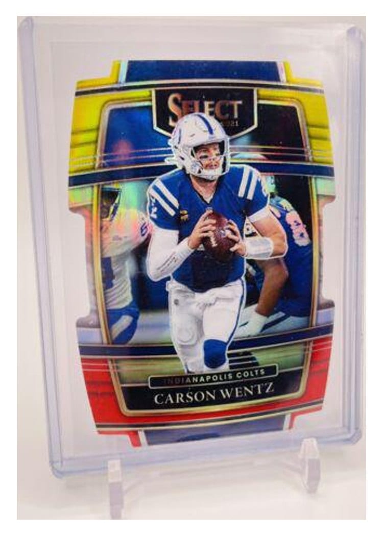 2021 Panini Select Carson Wentz #16 card