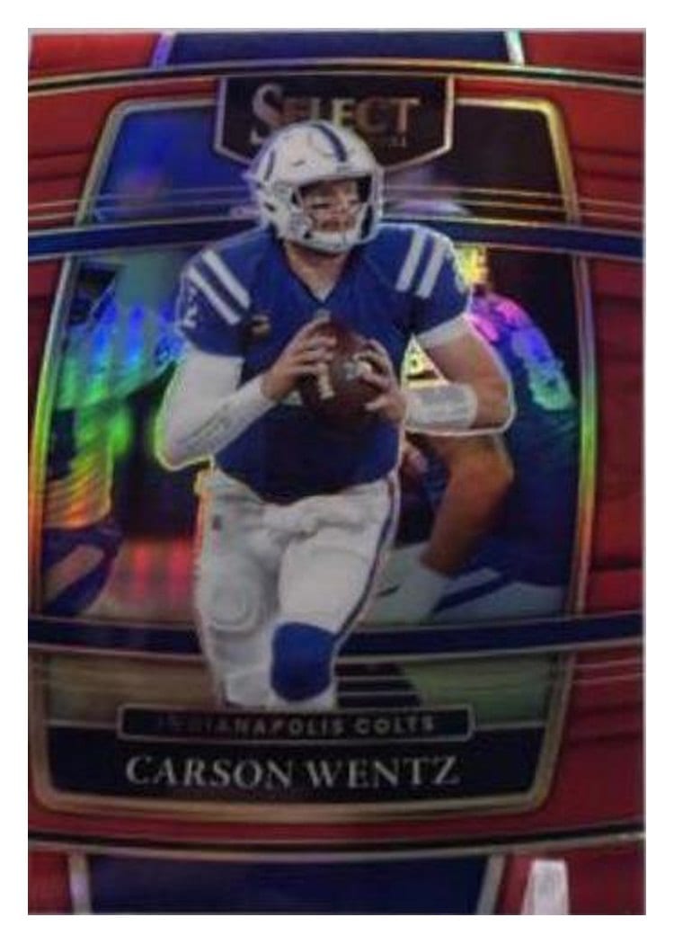 2021 Panini Select Carson Wentz #16 card